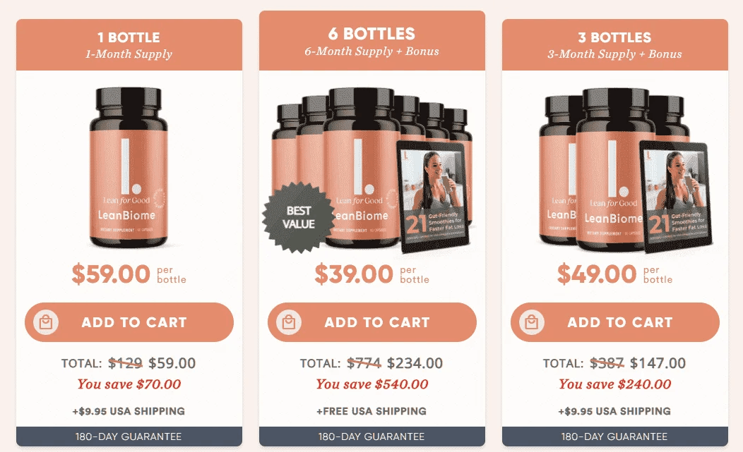 LeanBiome - Special Offer
